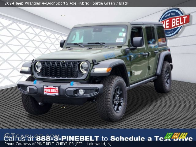 2024 Jeep Wrangler 4-Door Sport S 4xe Hybrid in Sarge Green