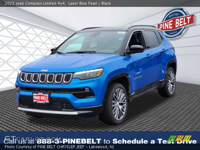 2023 Jeep Compass Limited 4x4 in Laser Blue Pearl