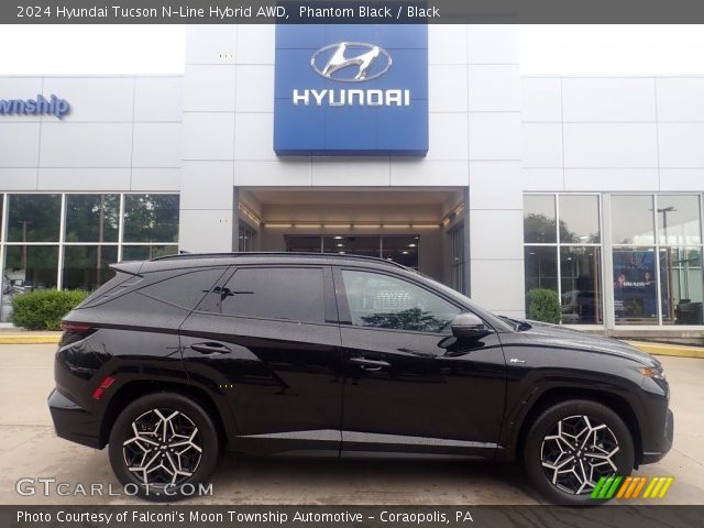 2024 Hyundai Tucson N-Line Hybrid AWD in Phantom Black