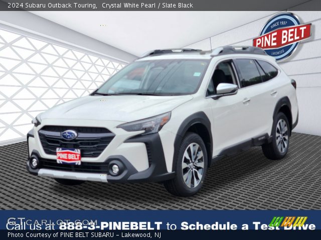 2024 Subaru Outback Touring in Crystal White Pearl