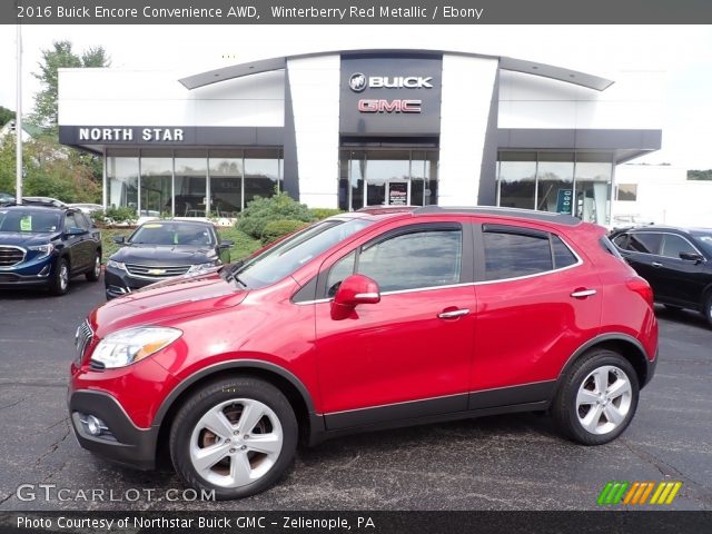 2016 Buick Encore Convenience AWD in Winterberry Red Metallic