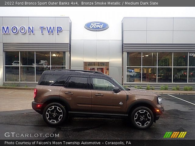 2022 Ford Bronco Sport Outer Banks 4x4 in Bronze Smoke Metallic