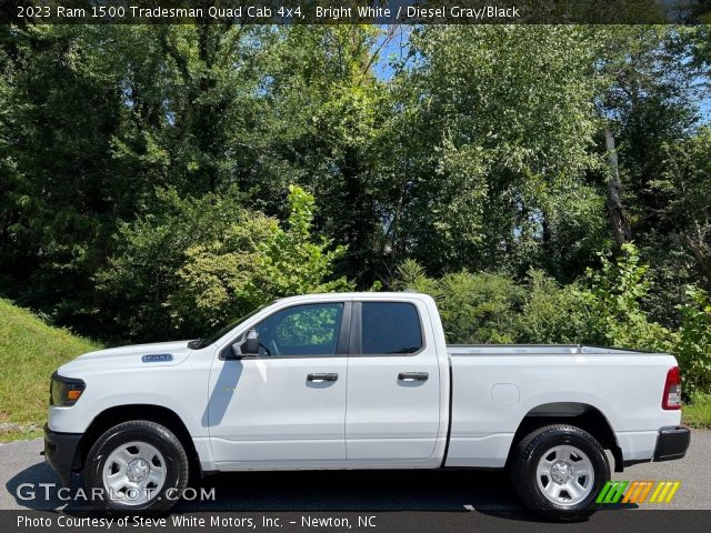 2023 Ram 1500 Tradesman Quad Cab 4x4 in Bright White