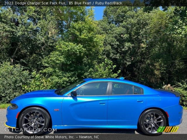 2023 Dodge Charger Scat Pack Plus in B5 Blue Pearl