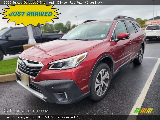 2020 Subaru Outback 2.5i Limited in Crimson Red Pearl