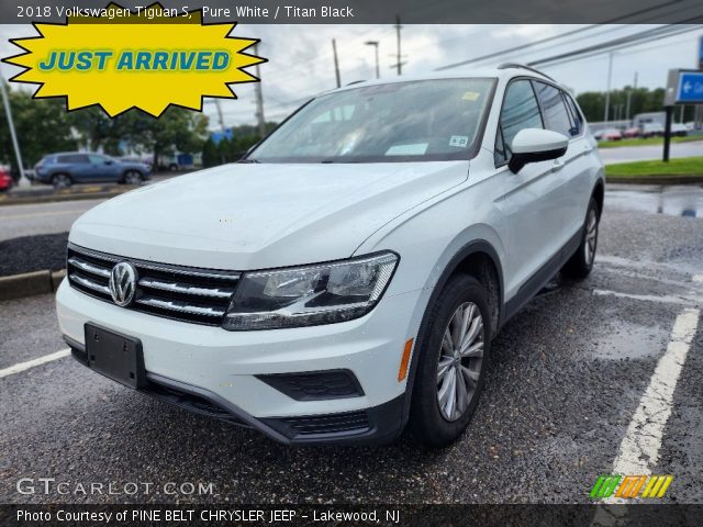 2018 Volkswagen Tiguan S in Pure White