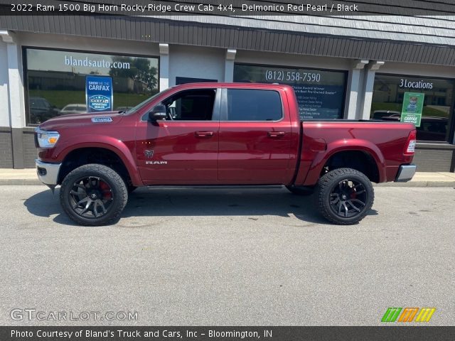 2022 Ram 1500 Big Horn Rocky Ridge Crew Cab 4x4 in Delmonico Red Pearl