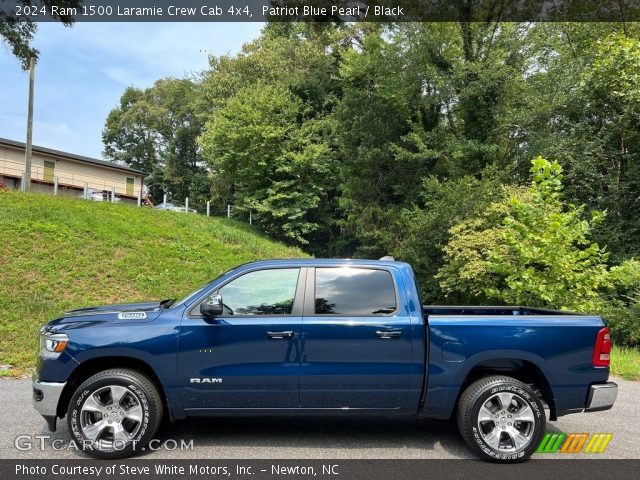 2024 Ram 1500 Laramie Crew Cab 4x4 in Patriot Blue Pearl