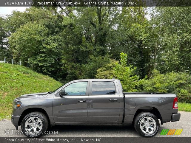 2024 Ram 1500 Tradesman Crew Cab 4x4 in Granite Crystal Metallic