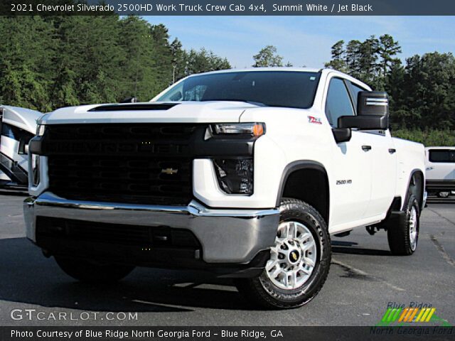 2021 Chevrolet Silverado 2500HD Work Truck Crew Cab 4x4 in Summit White