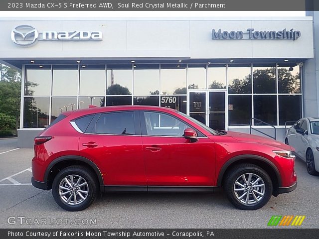 2023 Mazda CX-5 S Preferred AWD in Soul Red Crystal Metallic