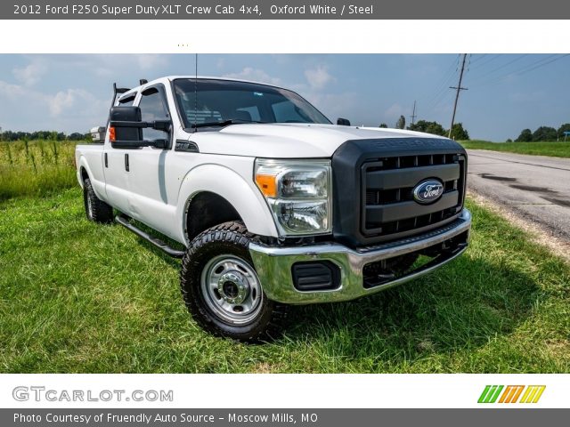 2012 Ford F250 Super Duty XLT Crew Cab 4x4 in Oxford White