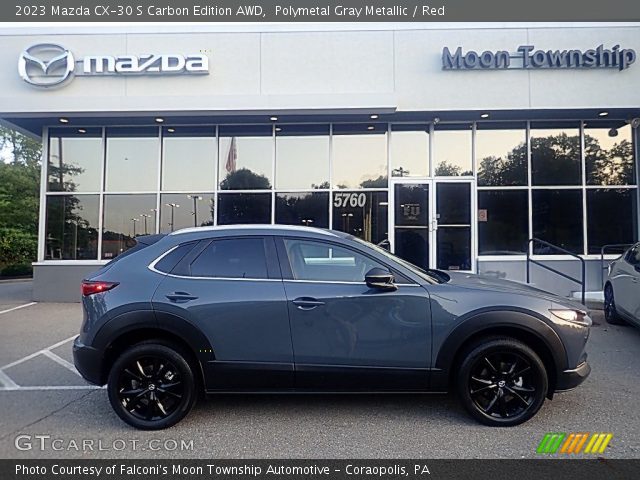 2023 Mazda CX-30 S Carbon Edition AWD in Polymetal Gray Metallic