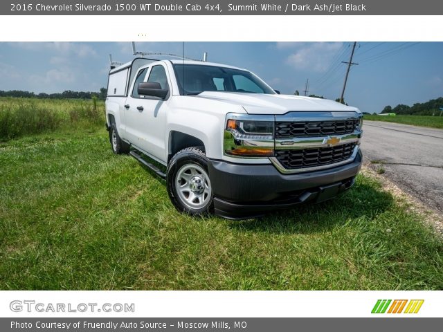 2016 Chevrolet Silverado 1500 WT Double Cab 4x4 in Summit White