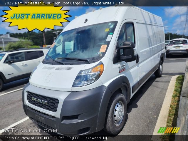 2022 Ram ProMaster 2500 High Roof Cargo Van in Bright White
