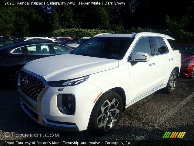 2021 Hyundai Palisade Calligraphy AWD in Hyper White