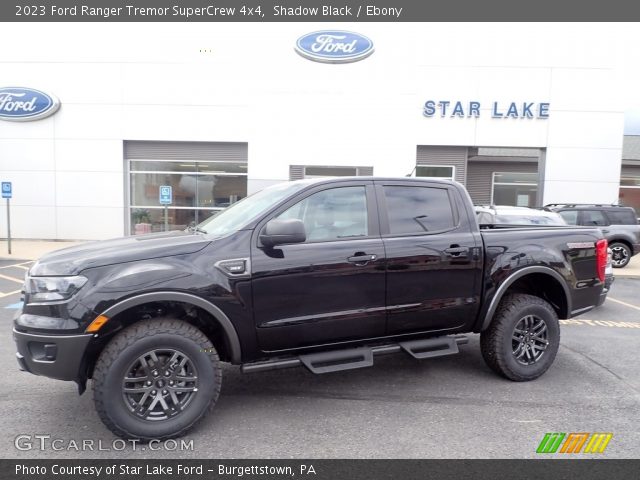 2023 Ford Ranger Tremor SuperCrew 4x4 in Shadow Black