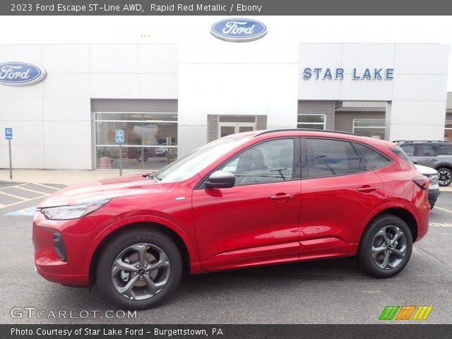 2023 Ford Escape ST-Line AWD in Rapid Red Metallic