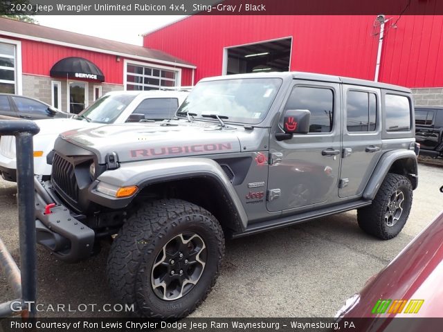 2020 Jeep Wrangler Unlimited Rubicon 4x4 in Sting-Gray