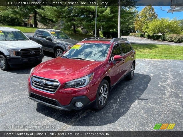 2018 Subaru Outback 2.5i Limited in Crimson Red Pearl