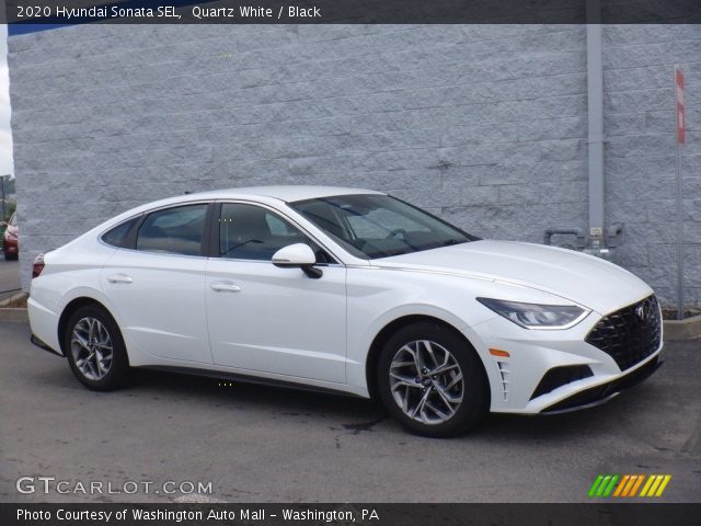2020 Hyundai Sonata SEL in Quartz White