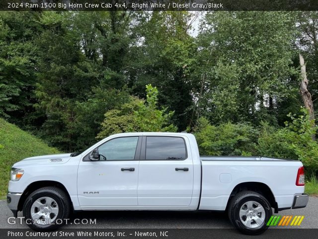 2024 Ram 1500 Big Horn Crew Cab 4x4 in Bright White