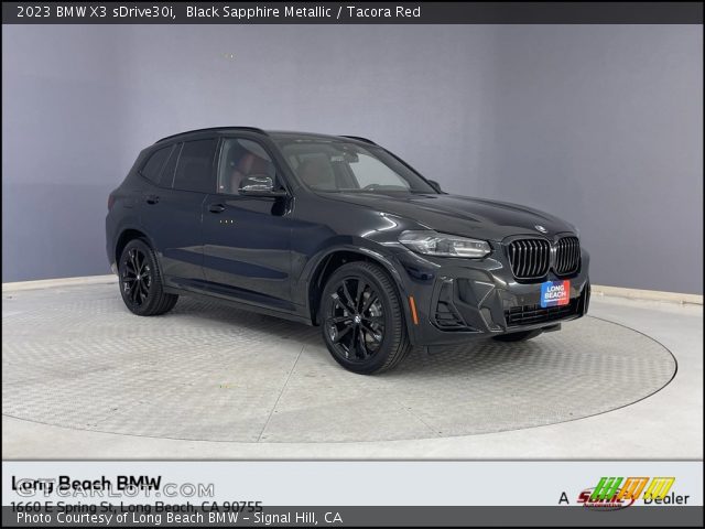 2023 BMW X3 sDrive30i in Black Sapphire Metallic
