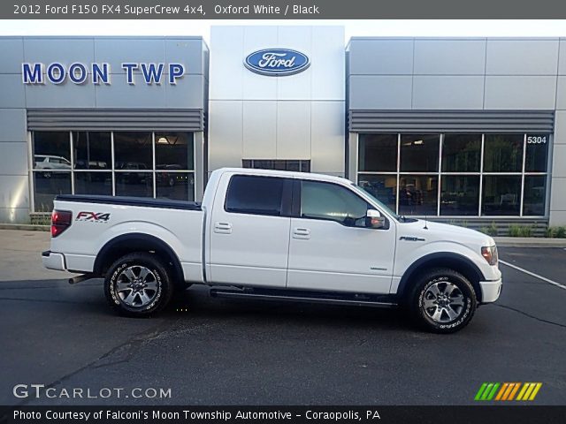 2012 Ford F150 FX4 SuperCrew 4x4 in Oxford White