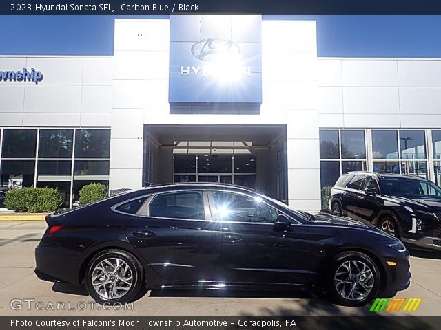2023 Hyundai Sonata SEL in Carbon Blue