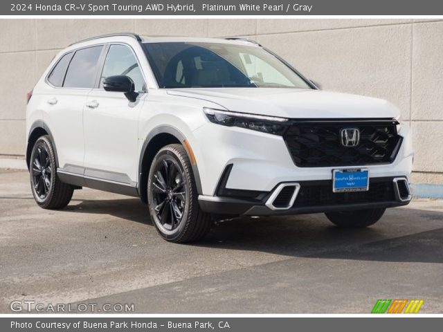 2024 Honda CR-V Sport Touring AWD Hybrid in Platinum White Pearl