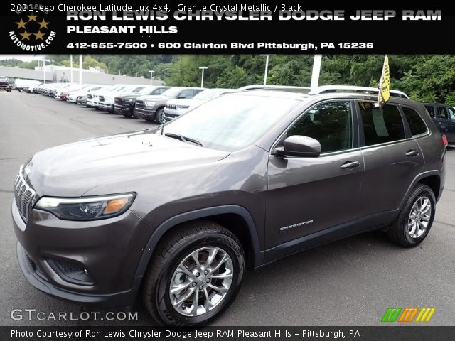 2021 Jeep Cherokee Latitude Lux 4x4 in Granite Crystal Metallic