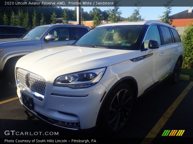 2020 Lincoln Aviator Reserve AWD in Pristine White