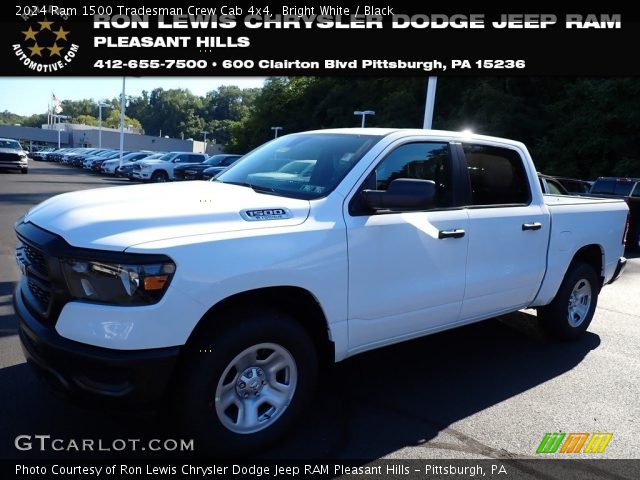 2024 Ram 1500 Tradesman Crew Cab 4x4 in Bright White