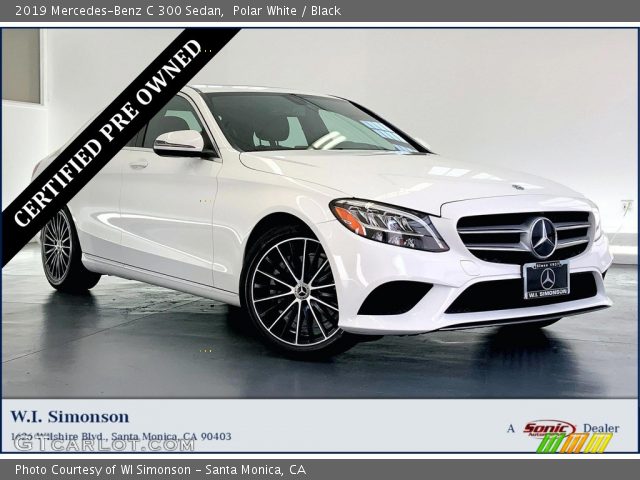 2019 Mercedes-Benz C 300 Sedan in Polar White