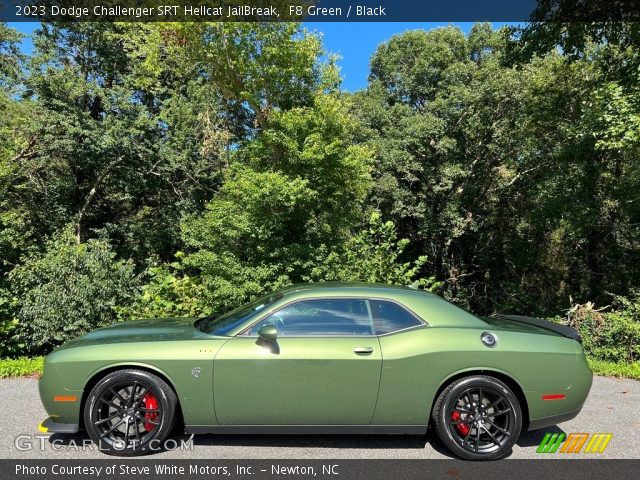 2023 Dodge Challenger SRT Hellcat JailBreak in F8 Green