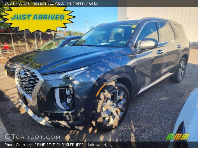 2021 Hyundai Palisade SEL AWD in Rainforest