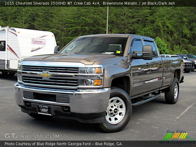 2015 Chevrolet Silverado 3500HD WT Crew Cab 4x4 in Brownstone Metallic