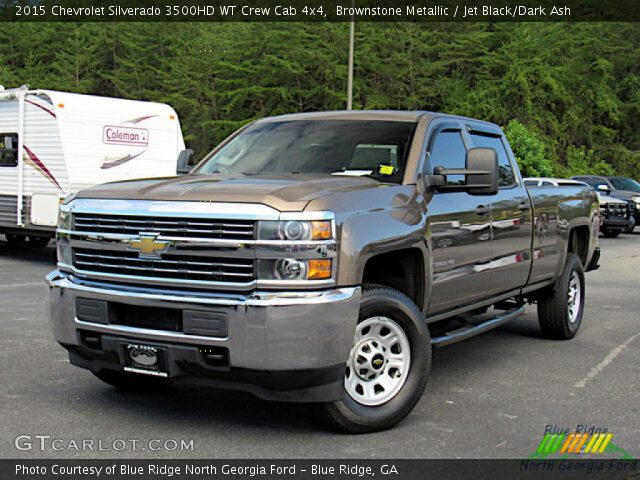 2015 Chevrolet Silverado 3500HD WT Crew Cab 4x4 in Brownstone Metallic