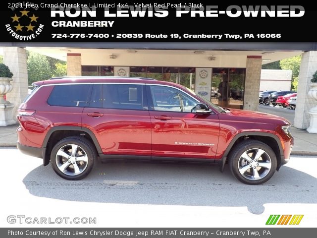 2021 Jeep Grand Cherokee L Limited 4x4 in Velvet Red Pearl