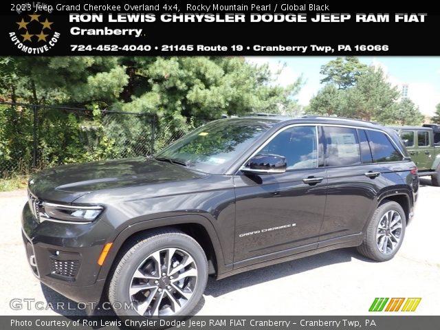 2023 Jeep Grand Cherokee Overland 4x4 in Rocky Mountain Pearl