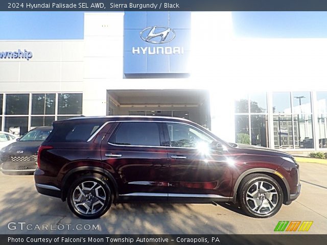 2024 Hyundai Palisade SEL AWD in Sierra Burgundy