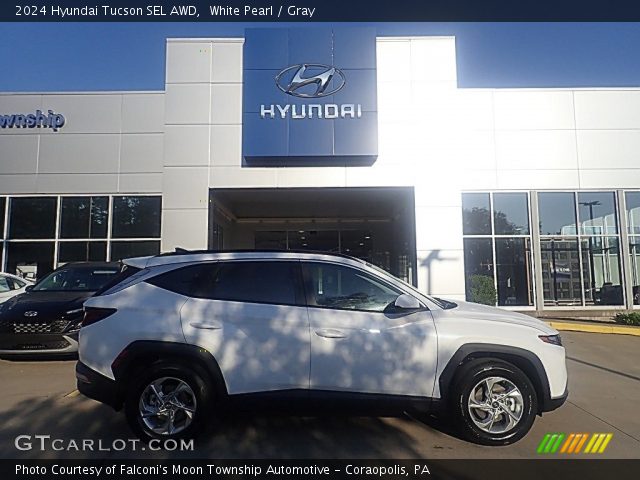2024 Hyundai Tucson SEL AWD in White Pearl