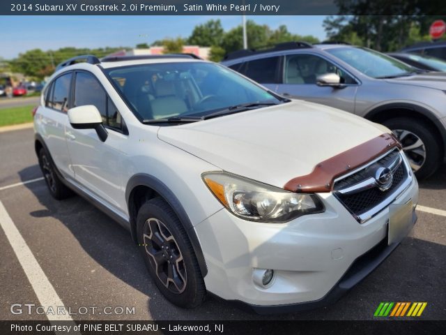 2014 Subaru XV Crosstrek 2.0i Premium in Satin White Pearl