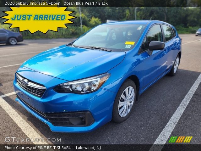 2020 Subaru Impreza 5-Door in Ocean Blue Pearl