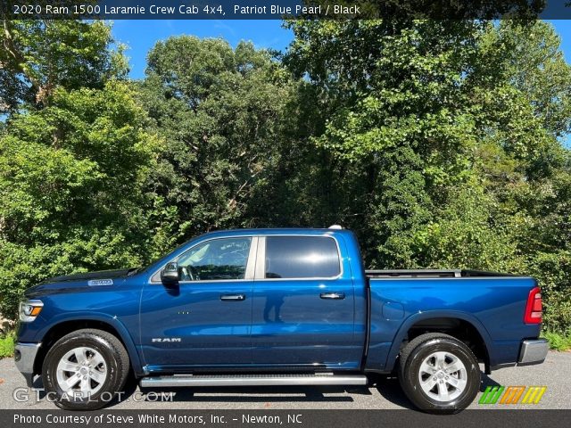 2020 Ram 1500 Laramie Crew Cab 4x4 in Patriot Blue Pearl