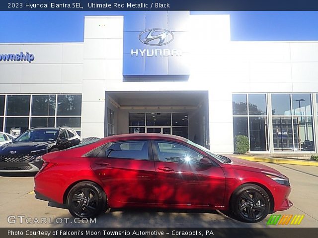 2023 Hyundai Elantra SEL in Ultimate Red Metallic