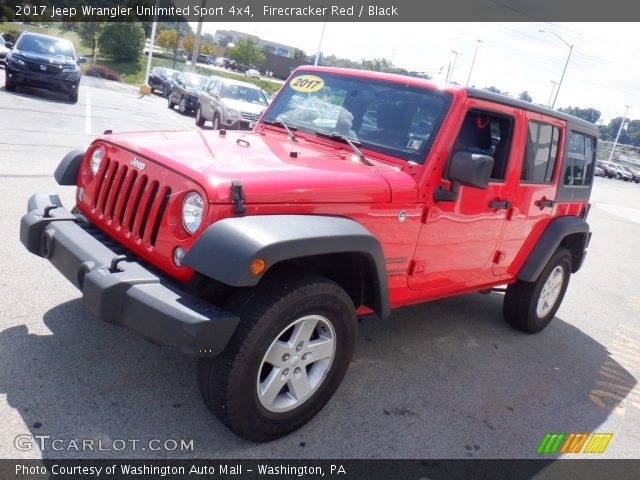 2017 Jeep Wrangler Unlimited Sport 4x4 in Firecracker Red