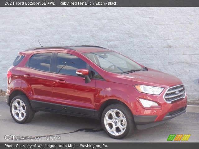 2021 Ford EcoSport SE 4WD in Ruby Red Metallic