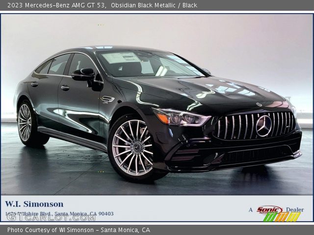 2023 Mercedes-Benz AMG GT 53 in Obsidian Black Metallic