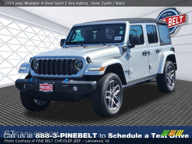 2024 Jeep Wrangler 4-Door Sport S 4xe Hybrid in Silver Zynith
